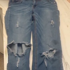 Zara skinny high waisted jeans size 4
